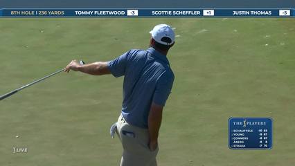 Scottie Scheffler | Round 2 | 8th hole | Shot 3 | 2026 THE PLAYERS