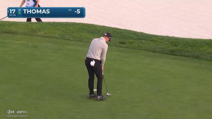 Justin Thomas | Round 4 | 17th hole | Shot 3 | 2025 AT&T Pebble Beach