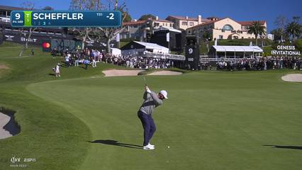 Scottie Scheffler | Round 3 | 9th hole | Shot 3 | 2026 The Genesis