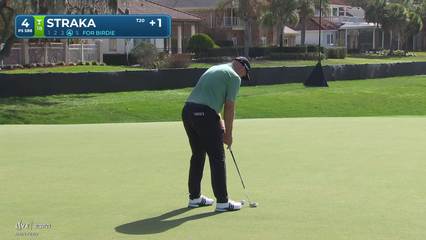 Sepp Straka | Round 1 | 4th hole | Shot 4 | 2026 Arnold Palmer