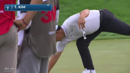Tom Kim | Round 1 | 16th hole | Shot 3 | 2025 3M Open