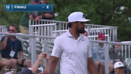 Tony Finau | Round 1 | 15th hole | Shot 2 | 2025 Houston Open