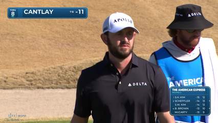 Patrick Cantlay | Round 2 | 8th hole | Shot 3 | 2026 The American Express