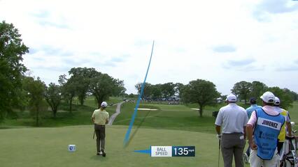 Miguel Angel Jiménez | Round 1 | 14th hole | Shot 1 | 2025 Principal