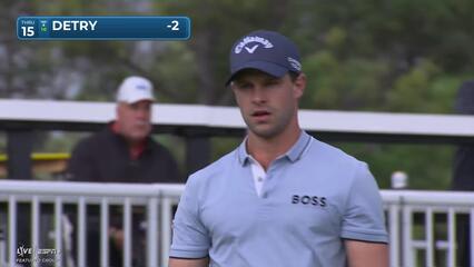 Thomas Detry | Round 1 | 15th hole | Shot 3 | 2025 Houston Open
