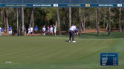 Justin Lower | Round 1 | 6th hole | Shot 4 | 2025 THE PLAYERS