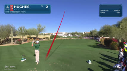 Mackenzie Hughes | Round 1 | 4th hole | Shot 1 | 2026 WM Phoenix Open