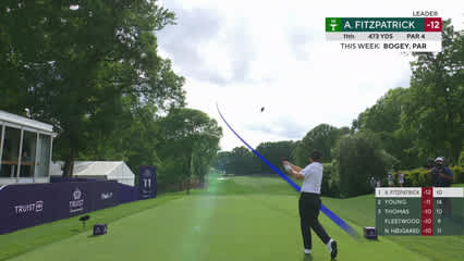Alex Fitzpatrick | Round 3 | 11th hole | Shot 1 | 2026 Truist Championship