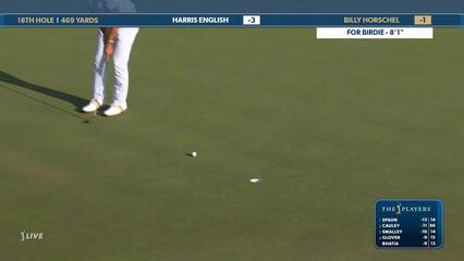 Billy Horschel | Round 3 | 18th hole | Shot 4 | 2025 THE PLAYERS