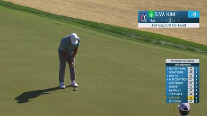 Si Woo Kim | Round 3 | 3rd hole | Shot 3 | 2026 WM Phoenix Open