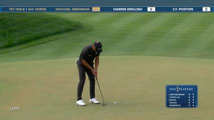 Michael Brennan | Round 1 | 1st hole | Shot 4 | 2026 THE PLAYERS
