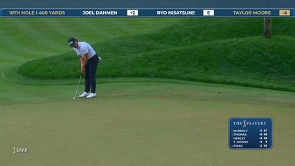 Taylor Moore | Round 1 | 10th hole | Shot 4 | 2026 THE PLAYERS