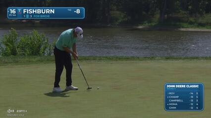 Patrick Fishburn | Round 3 | 16th hole | Shot 2 | 2025 John Deere
