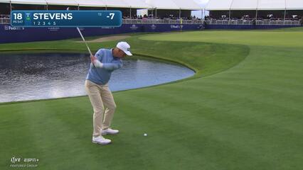Sam Stevens | Round 4 | 18th hole | Shot 4 | 2025 Farmers
