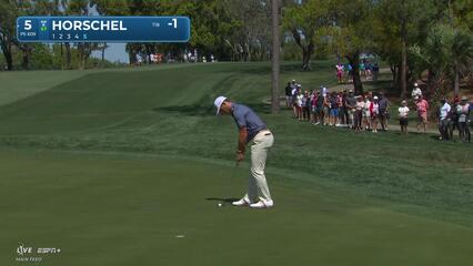 Billy Horschel | Round 1 | 5th hole | Shot 5 | 2025 Valspar