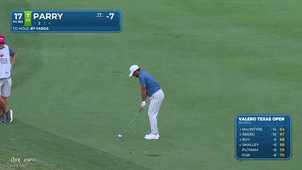 John Parry | Round 2 | 17th hole | Shot 2 | 2026 Valero