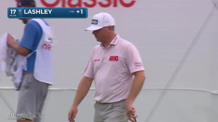 Nate Lashley | Round 1 | 17th hole | Shot 4 | 2025 Rocket Classic