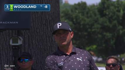 Gary Woodland | Round 3 | 3rd hole | Shot 1 | 2026 Charles Schwab