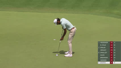 Akshay Bhatia | Round 3 | 10th hole | Shot 3 | 2026 Charles Schwab