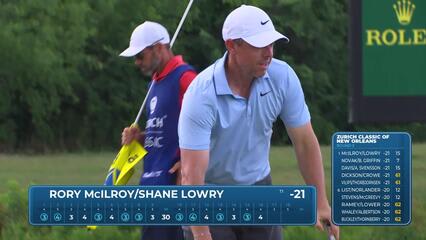 Rory McIlroy | Round 3 | 16th hole | Shot 4 | 2025 Zurich Classic