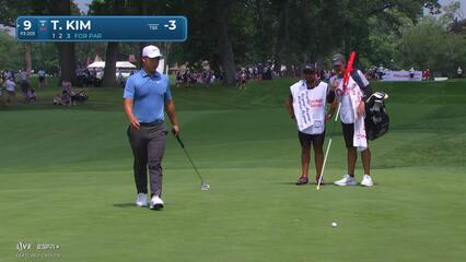 Tom Kim | Round 2 | 9th hole | Shot 5 | 2025 Rocket Classic