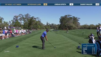 Wyndham Clark | Round 1 | 1st hole | Shot 1 | 2025 THE PLAYERS