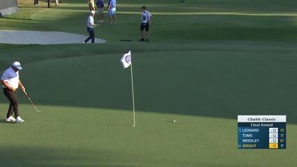 Michael Wright | Round 3 | 18th hole | Shot 3 | 2026 Chubb Classic