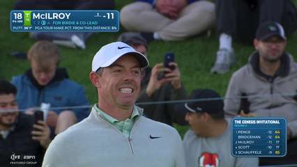 Rory McIlroy | Round 2 | 18th hole | Shot 4 | 2026 The Genesis