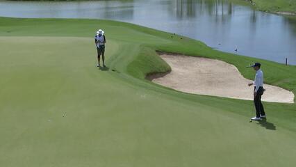 Alex Smalley | Round 3 | 5th hole | Shot 3 | 2025 Mexico Open