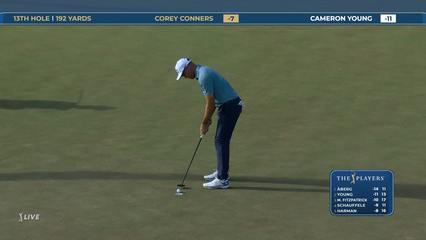 Corey Conners | Round 3 | 13th hole | Shot 3 | 2026 THE PLAYERS