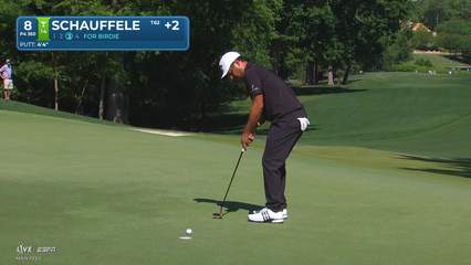 Xander Schauffele | Round 4 | 8th hole | Shot 3 | 2026 Truist Championship
