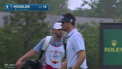 Beau Hossler | Round 2 | 9th hole | Shot 3 | 2025 Houston Open
