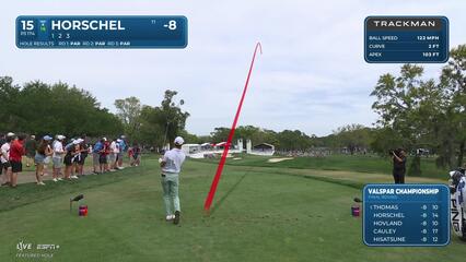 Billy Horschel | Round 4 | 15th hole | Shot 1 | 2025 Valspar