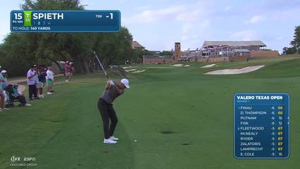 Jordan Spieth | Round 1 | 15th hole | Shot 2 | 2026 Valero