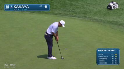 Takumi Kanaya | Round 2 | 15th hole | Shot 3 | 2025 Rocket Classic