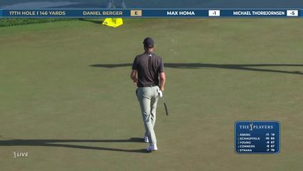 Daniel Berger | Round 2 | 17th hole | Shot 3 | 2026 THE PLAYERS