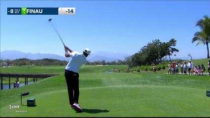 Tony Finau | 2023 Mexico Open | Round 2 | 8th hole | Shot 1