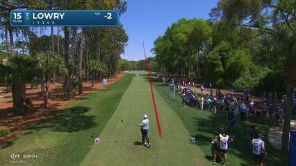 Shane Lowry | Round 1 | 15th hole | Shot 1 | 2025 RBC Heritage