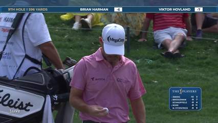 Brian Harman | Round 3 | 9th hole | Shot 5 | 2026 THE PLAYERS