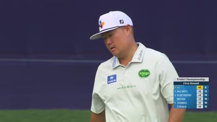 Sungjae Im | Round 1 | 18th hole | Shot 4 | 2026 Truist Championship