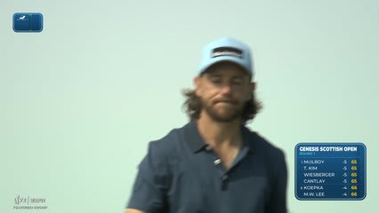 Tommy Fleetwood | Round 1 | 9th hole | Shot 3 | 2026 Genesis Scottish Open