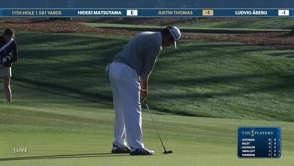 Hideki Matsuyama | Round 1 | 11th hole | Shot 7 | 2025 THE PLAYERS