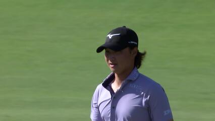 Kensei Hirata | Round 2 | 4th hole | Shot 2 | 2025 Sony Open