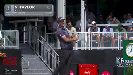 Nick Taylor | Round 1 | 1st hole | Shot 1 | 2025 TOUR Championship