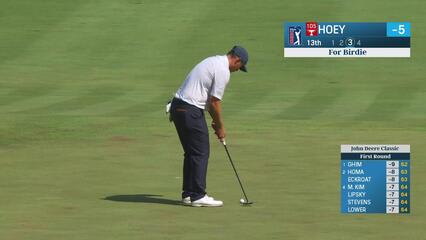 Rico Hoey | Round 1 | 13th hole | Shot 3 | 2025 John Deere