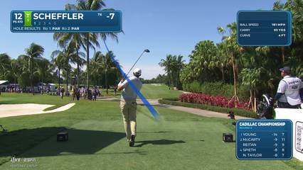 Scottie Scheffler | Round 3 | 12th hole | Shot 1 | 2026 Cadillac