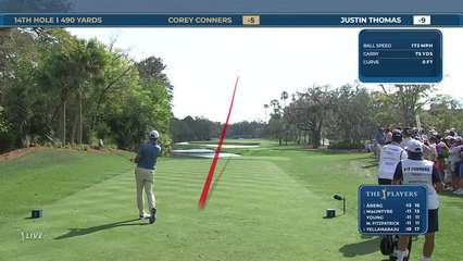 Corey Conners | Round 4 | 14th hole | Shot 1 | 2026 THE PLAYERS