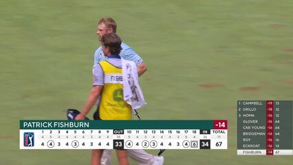 Patrick Fishburn | Round 4 | 18th hole | Shot 6 | 2025 John Deere