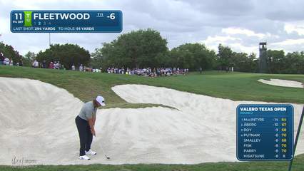 Tommy Fleetwood | Round 2 | 11th hole | Shot 2 | 2026 Valero