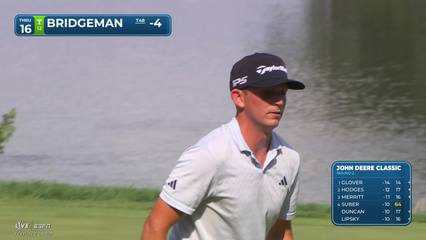 Jacob Bridgeman | Round 2 | 16th hole | Shot 4 | 2026 John Deere